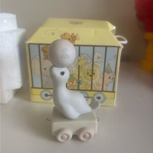 Vintage Precious Moments Birthday Train- Age 2